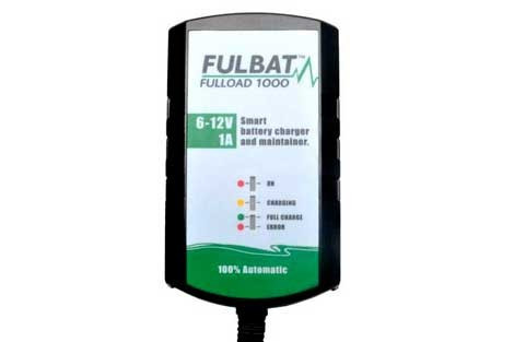 Incarcator de baterii FULBAT FULLOAD 1000 6-12V 1A (suitable also for Lithium)