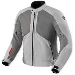 Geaca Moto Revit Torque 3 H2O gri/rosu