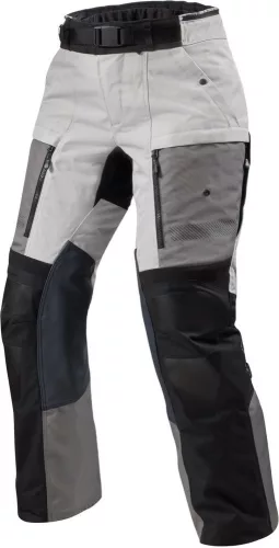 Pantaloni Moto Revit Sand 5 H2O de dama argintiu/negru