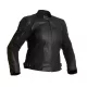 Geacă moto piele damă Halvarssons Risberg negru