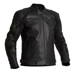 Geacă moto piele Halvarssons Selja negru