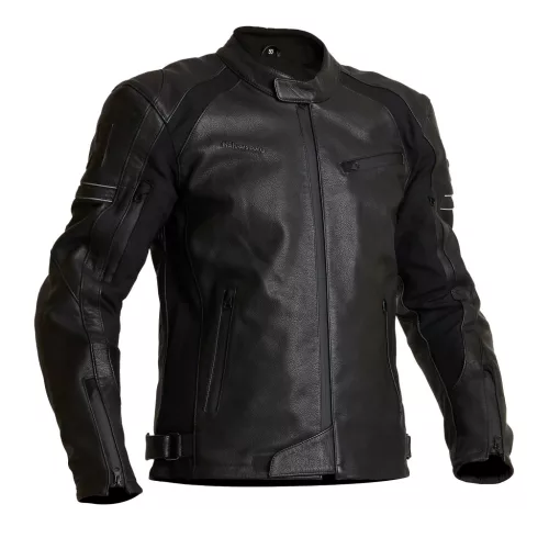 Geacă moto piele Halvarssons Selja negru