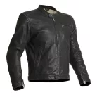 Geacă moto piele Halvarssons Idre negru