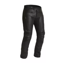 Pantaloni moto piele damă Halvarssons Oxberg negru