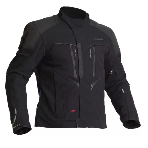 Geacă moto textil Halvarssons Vansbro negru