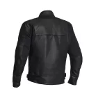 Geacă moto piele Halvarssons Mangen negru