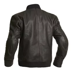 Geacă moto piele Halvarssons Torsby maro