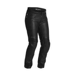Pantaloni moto piele damă Halvarssons Velen negru