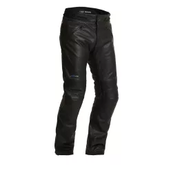 Pantaloni moto piele Halvarssons Rinn negru