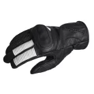 Mănuși moto Halvarssons Flaxen negru/alb