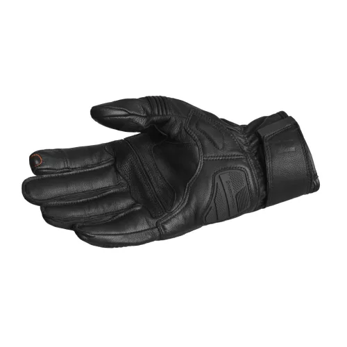 Mănuși moto Halvarssons Flaxen negru/alb