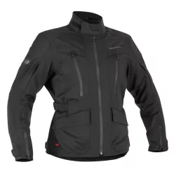 Geacă moto textil damă Halvarssons Gruven negru