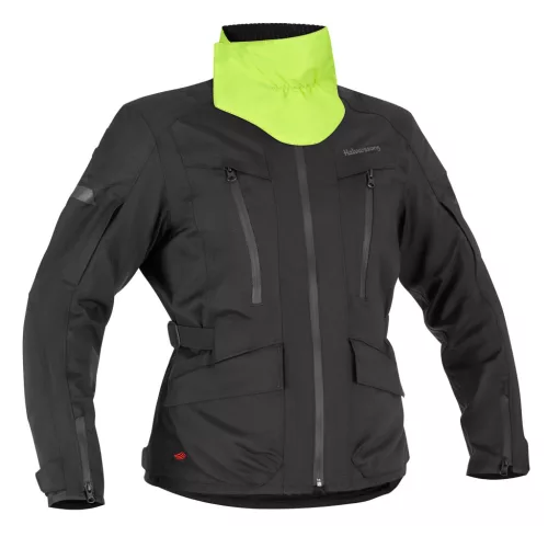 Geacă moto textil damă Halvarssons Gruven negru
