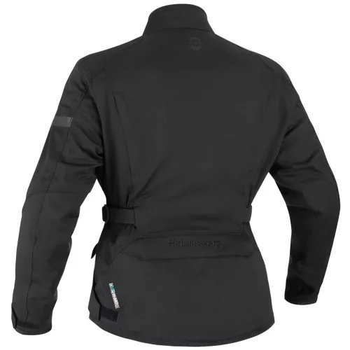Geacă moto textil damă Halvarssons Gruven negru