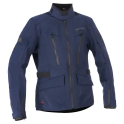 Geacă moto textil damă Halvarssons Gruven albastru