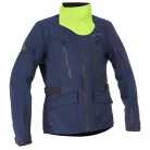 Geacă moto textil damă Halvarssons Gruven albastru