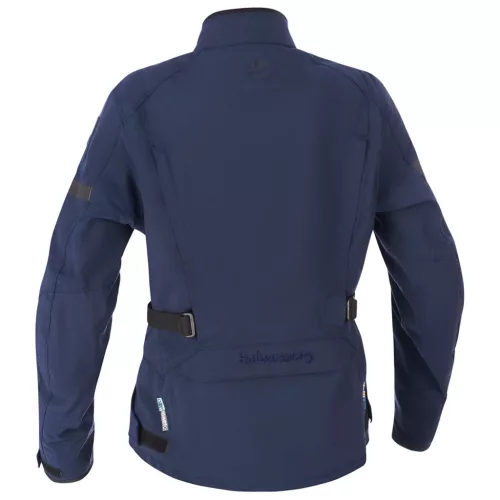 Geacă moto textil damă Halvarssons Gruven albastru