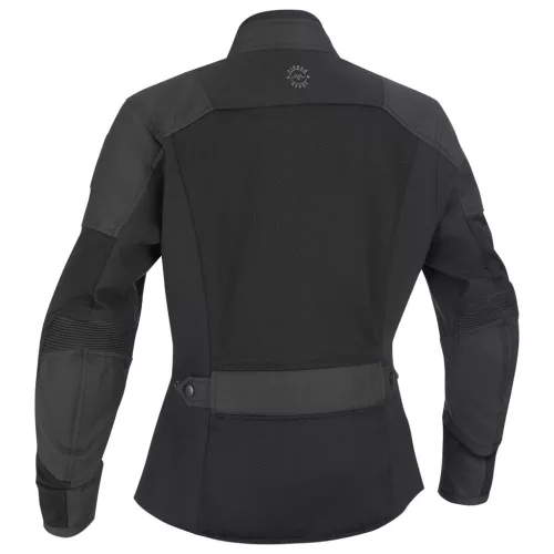 Geacă moto textil damă Halvarssons Arvika negru