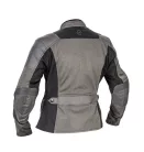 Geacă moto textil damă Halvarssons Arvika negru/gri
