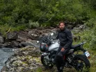 Geacă moto textil Halvarssons Gruven negru