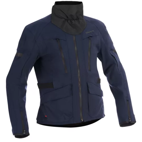 Geacă moto textil Halvarssons Gruven albastru