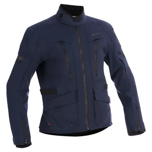 Geacă moto textil Halvarssons Gruven albastru