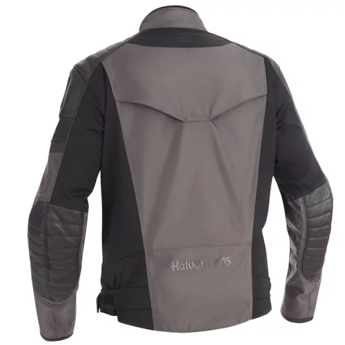 Geacă moto textil Halvarssons Solberg gri închis/negru