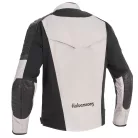 Geacă moto textil Halvarssons Solberg gri deschis/negru