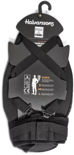 Protecție spate Halvarssons Melbyn Cap negru