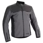 Geacă moto textil Halvarssons Holmen negru/gri