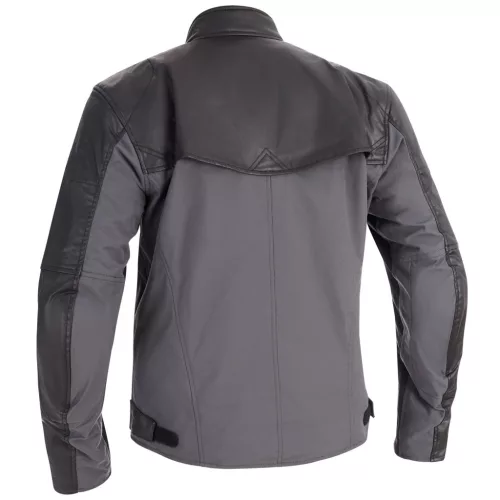 Geacă moto textil Halvarssons Holmen negru/gri