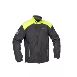 Geacă de ploaie Halvarssons Bofallet galben fluo/negru