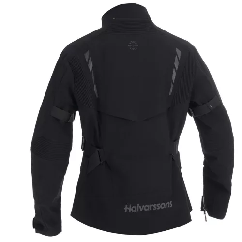 Geacă moto textil damă Halvarssons Vinvallen negru