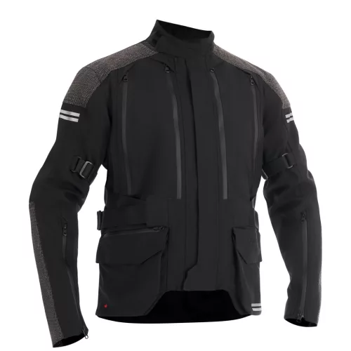 Geacă moto textil Halvarssons Dalen negru
