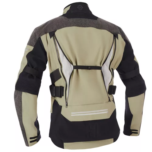 Geacă moto textil Halvarssons Dalen kaki/negru