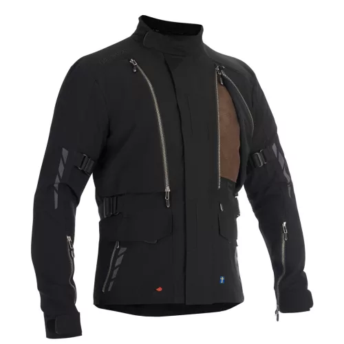 Geacă moto textil Halvarssons Vinvallen negru