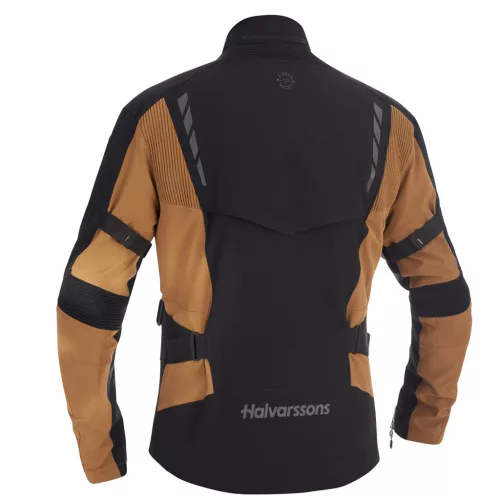 Geacă moto textil Halvarssons Vinvallen negru/bronz