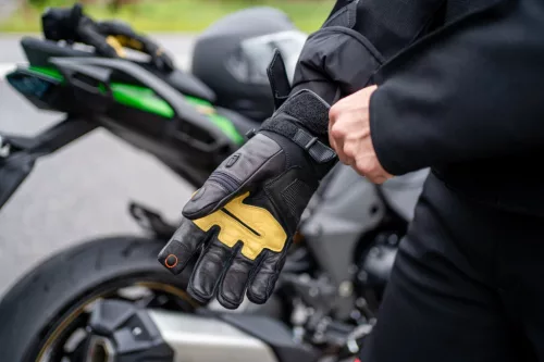 Mănuși moto Halvarssons Flon WP negru