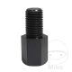 Adapter mirror JMP Negru M10x1.25mm left to M8 right