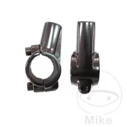 Colier oglindă neagră 22 mm JMP
