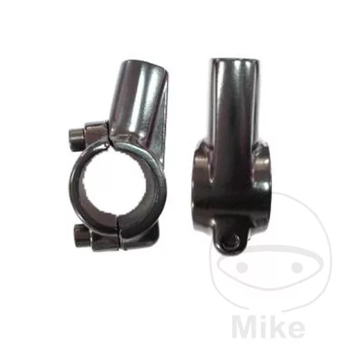 Colier oglindă neagră 22 mm JMP