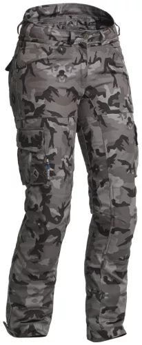 Pantaloni moto textil damă Lindstrands Zion camuflaj
