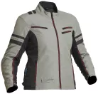 Geacă moto textil damă Lindstrands Liden gri ceață