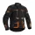 Geacă moto textil Lindstrands Sunne negru/portocaliu