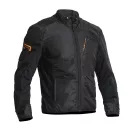 Geacă moto textil Lindstrands Sunne negru/portocaliu