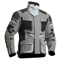 Geacă moto textil Lindstrands Sunne gri/negru