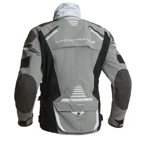 Geacă moto textil Lindstrands Sunne gri/negru