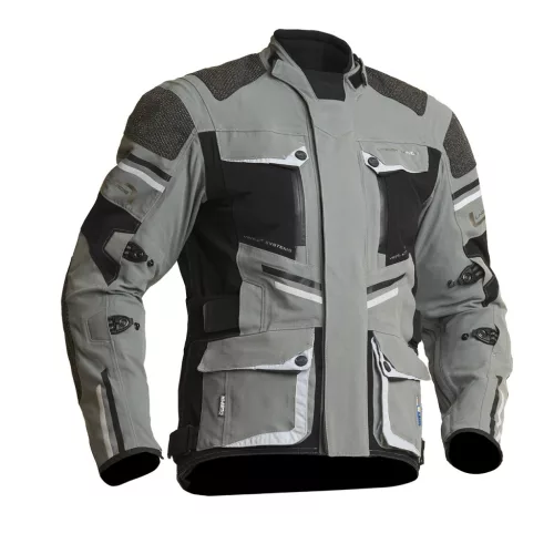 Geacă moto textil Lindstrands Sunne gri/negru