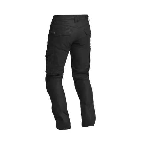 Pantaloni cargo moto Lindstrands Luvos negru