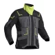 Geacă moto textil Lindstrands Myrvik gri/negru/galben